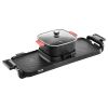 Hot Pot with Grill 2300W 2-in-1 Electric Smokeless BBQ Pan with Removable Pot