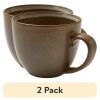 (2 pack) Banks Brown 14.2-ounce Stoneware Mug
