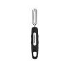 (2 pack) Professional Swivel Peeler Stainless Steel Blade in Black