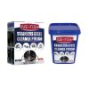 Jue-Fish Stainless Steel Cleaning Cream, Kitchen Decontaminant Pot Rust, Pot Bottom, Stove Top Black Scale Cleaning Cream
