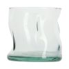 (2 pack) Clear Green Glass, 11.5 oz